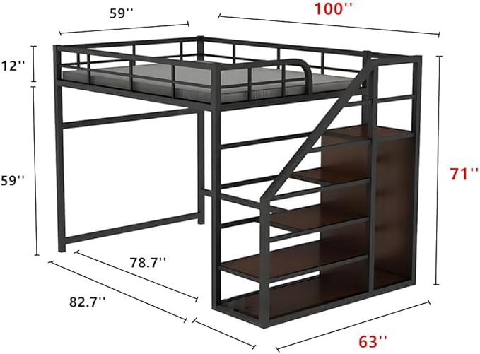 Designed with versatility in mind, the gold loft bed adapts to your needs effortlessly.