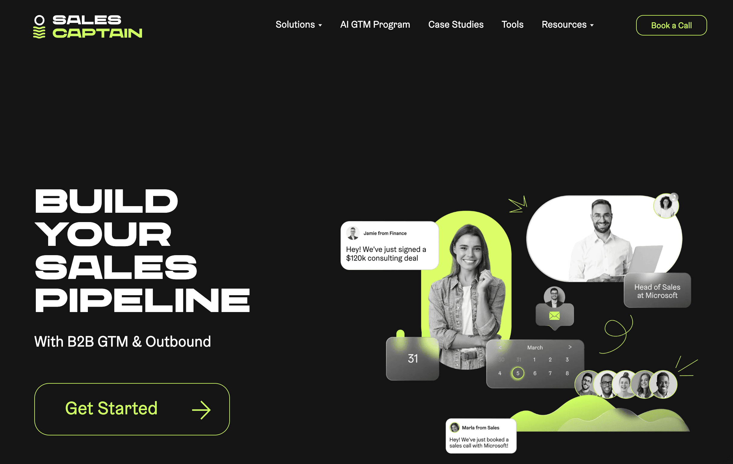 SalesCaptain: AI-driven multi-channel outbound and lead generation agency based in Amsterdam