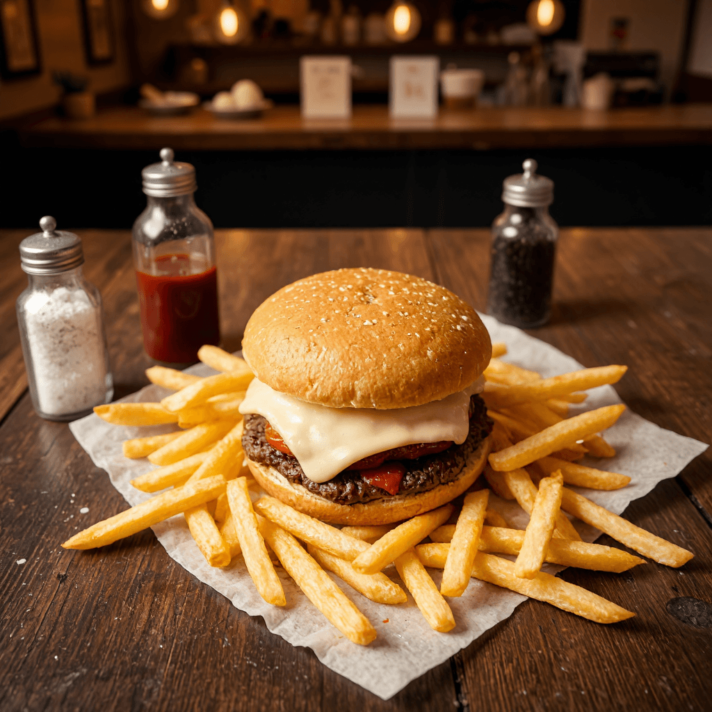 product photography of Fast Food Item