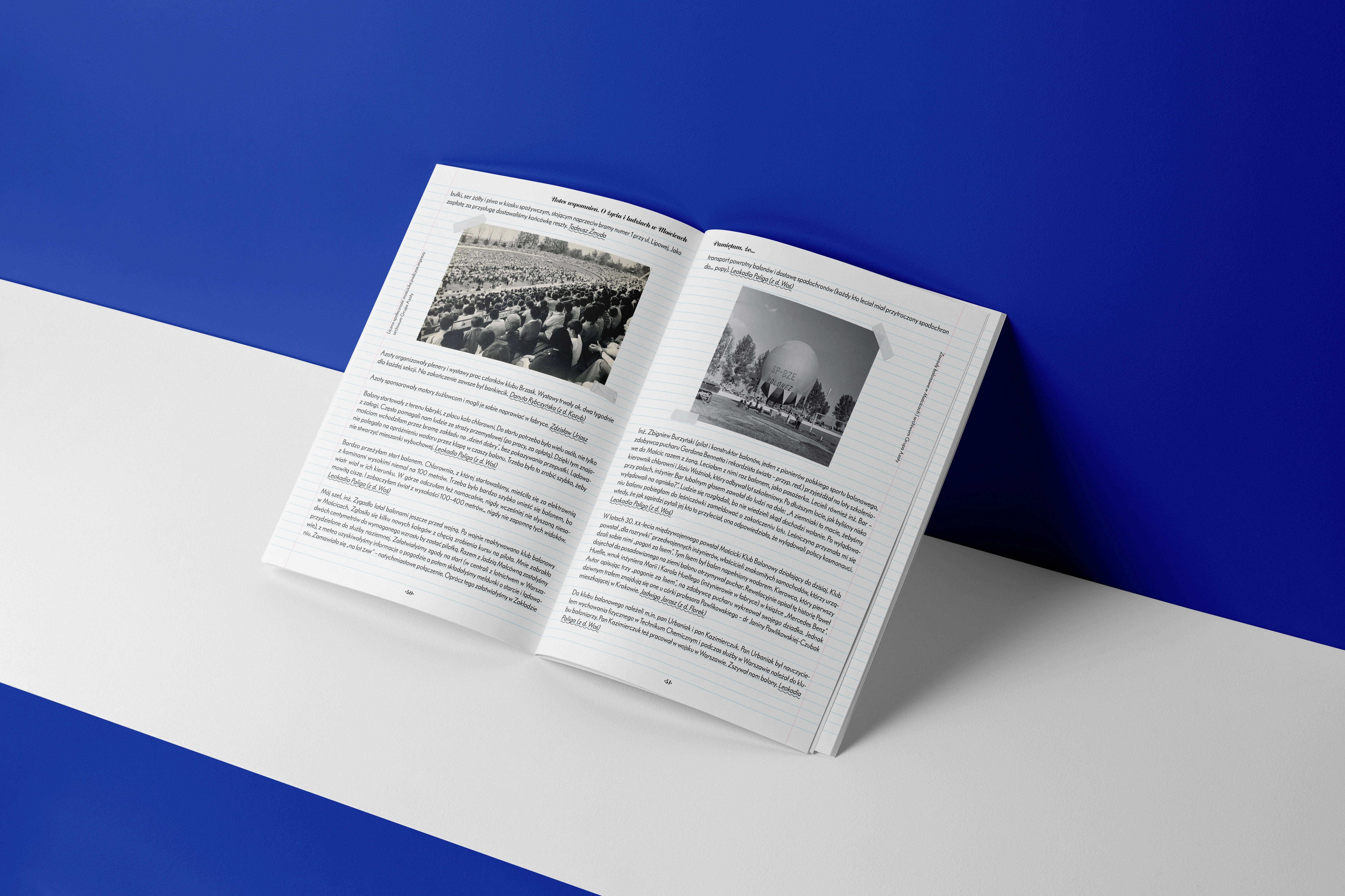 „Notes wspomnień”&nbsp;środek publikacji