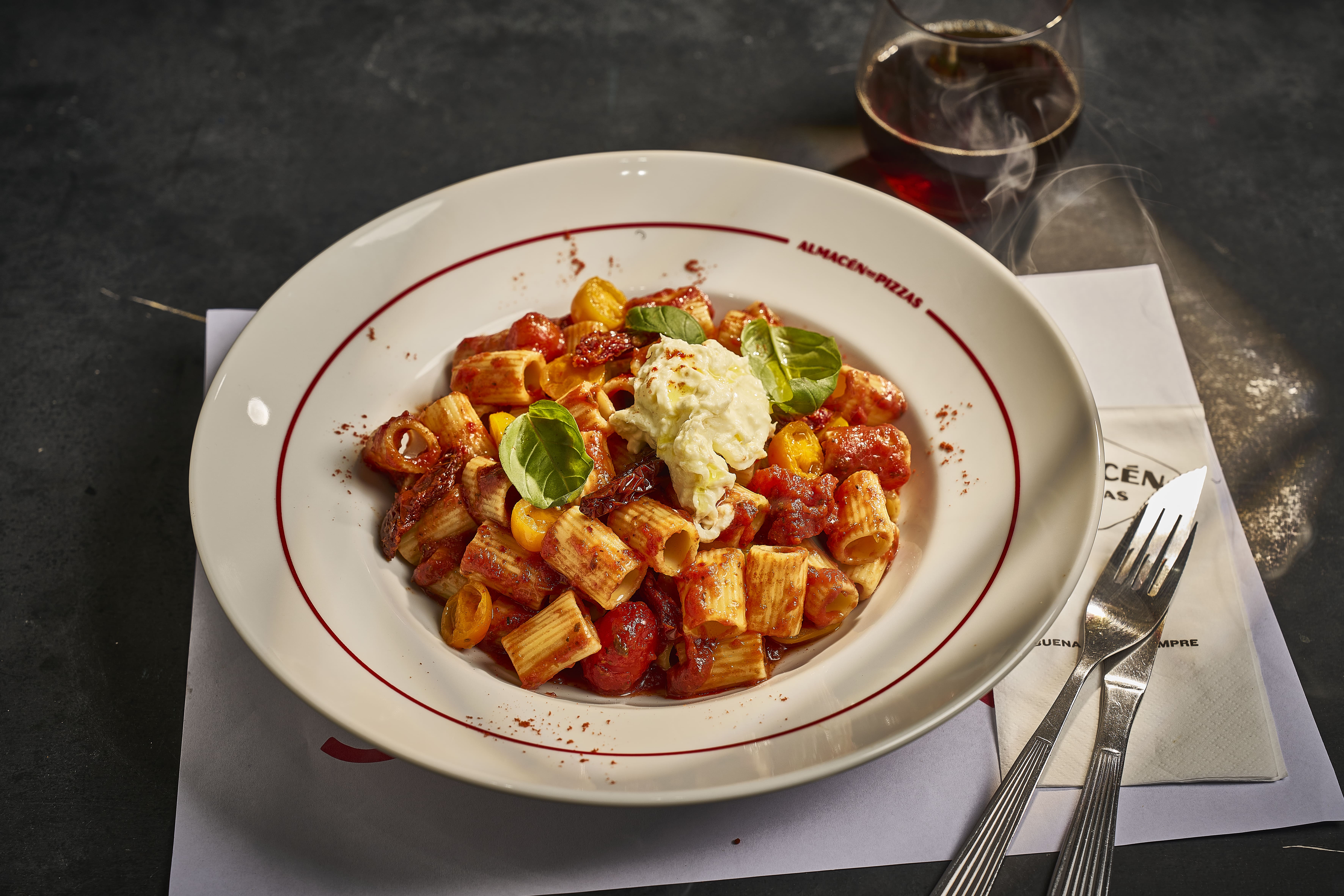 Pizza con Mozzarella