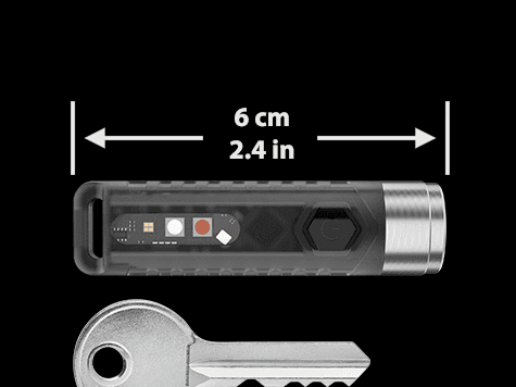 FlashFinder offers private and compact design