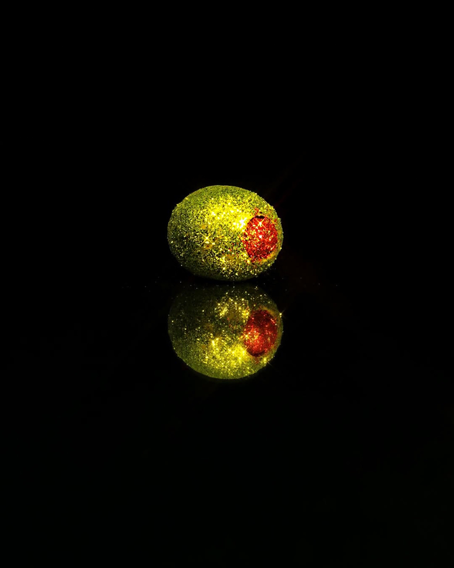 Glittered fruit editorial still life for Esquire Best New Restaurants.