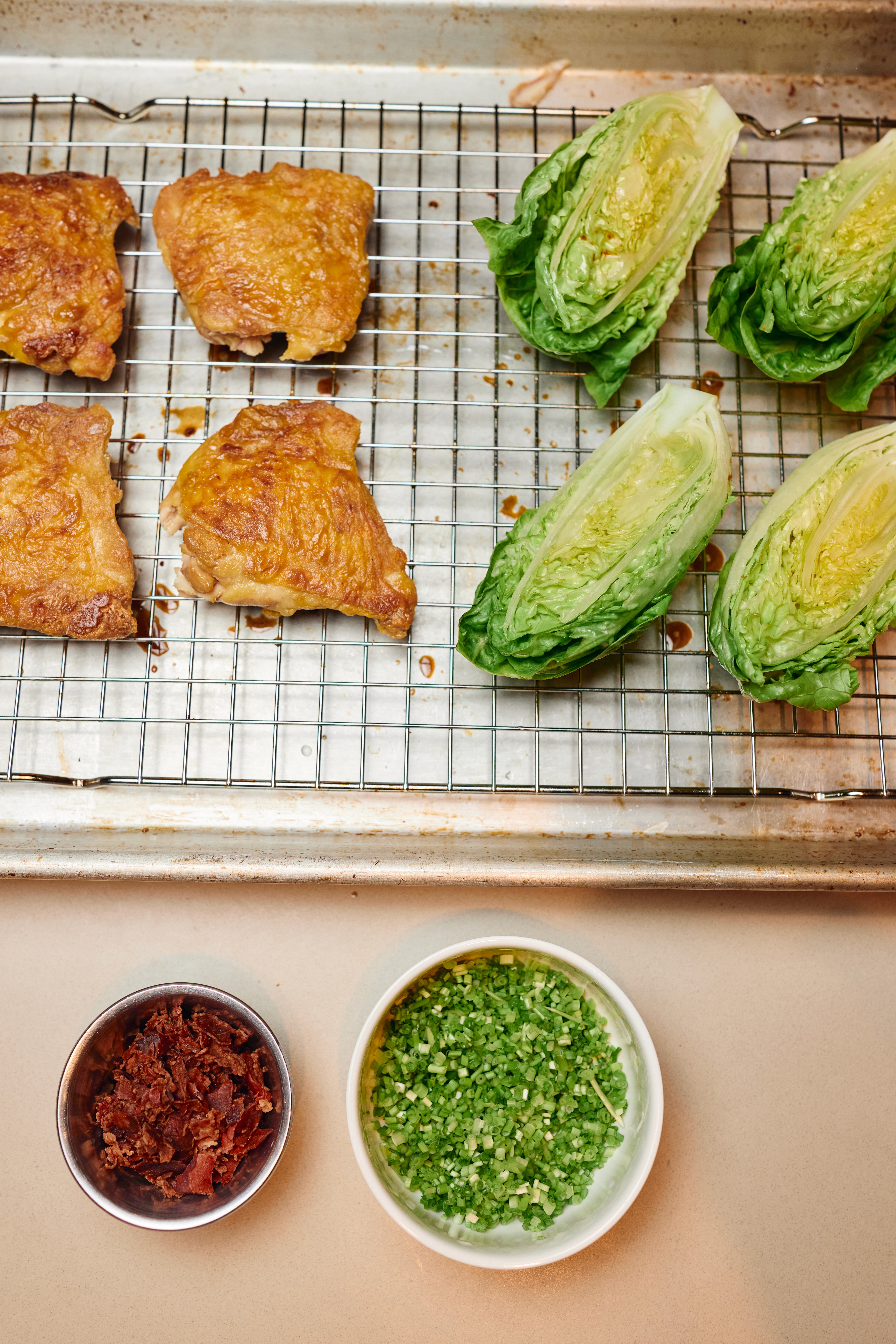 a piece of sushi with chopsticks sticking out of it