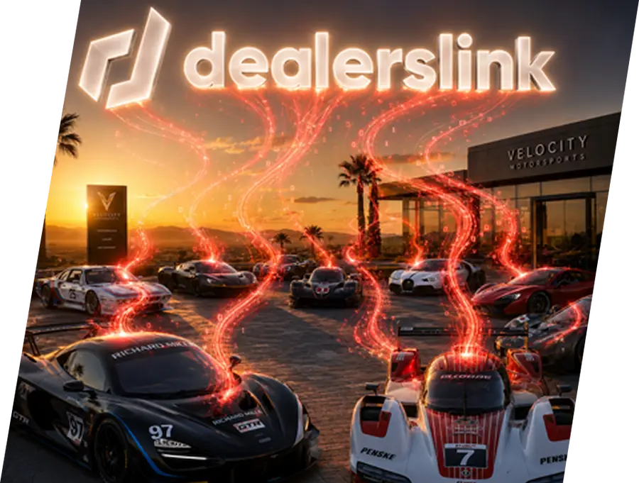 Dealerslink adaptive tech stack integrating with dealership DMS, CRM, and automotive software tools