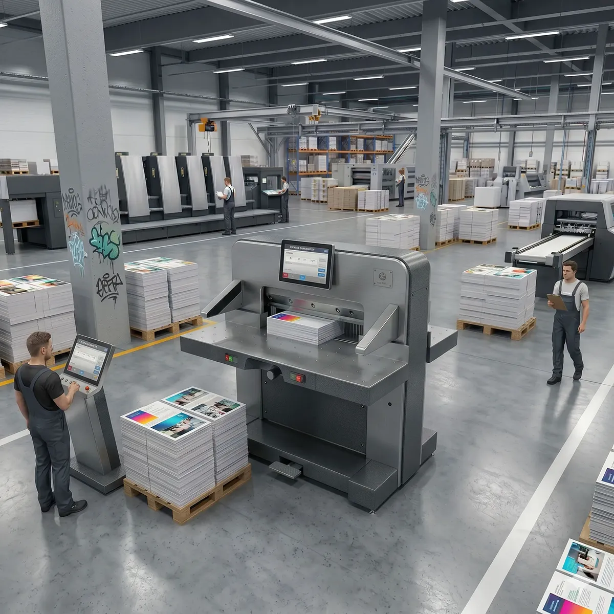 Bild einer Industriehalle