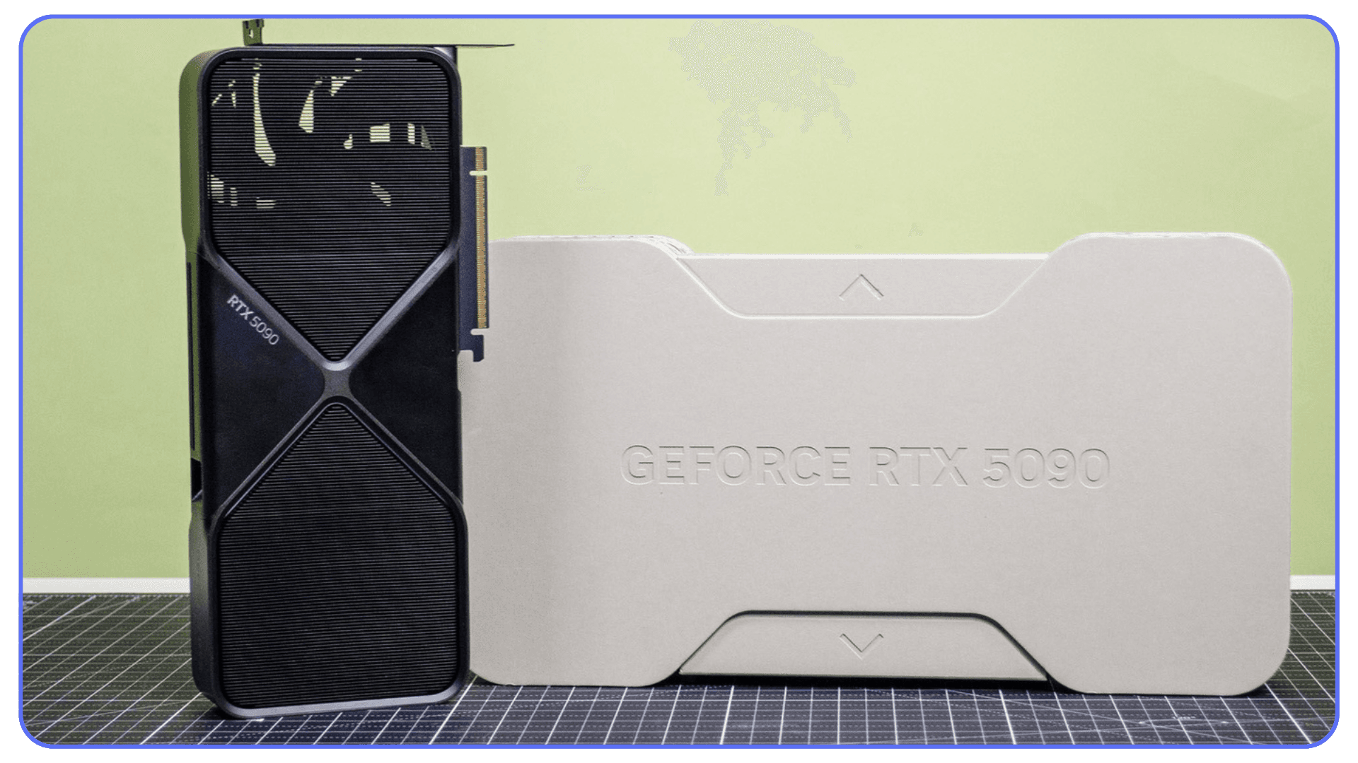 NVIDIA GeForce RTX 5090 graphics card used for high end V-Ray GPU rendering workloads