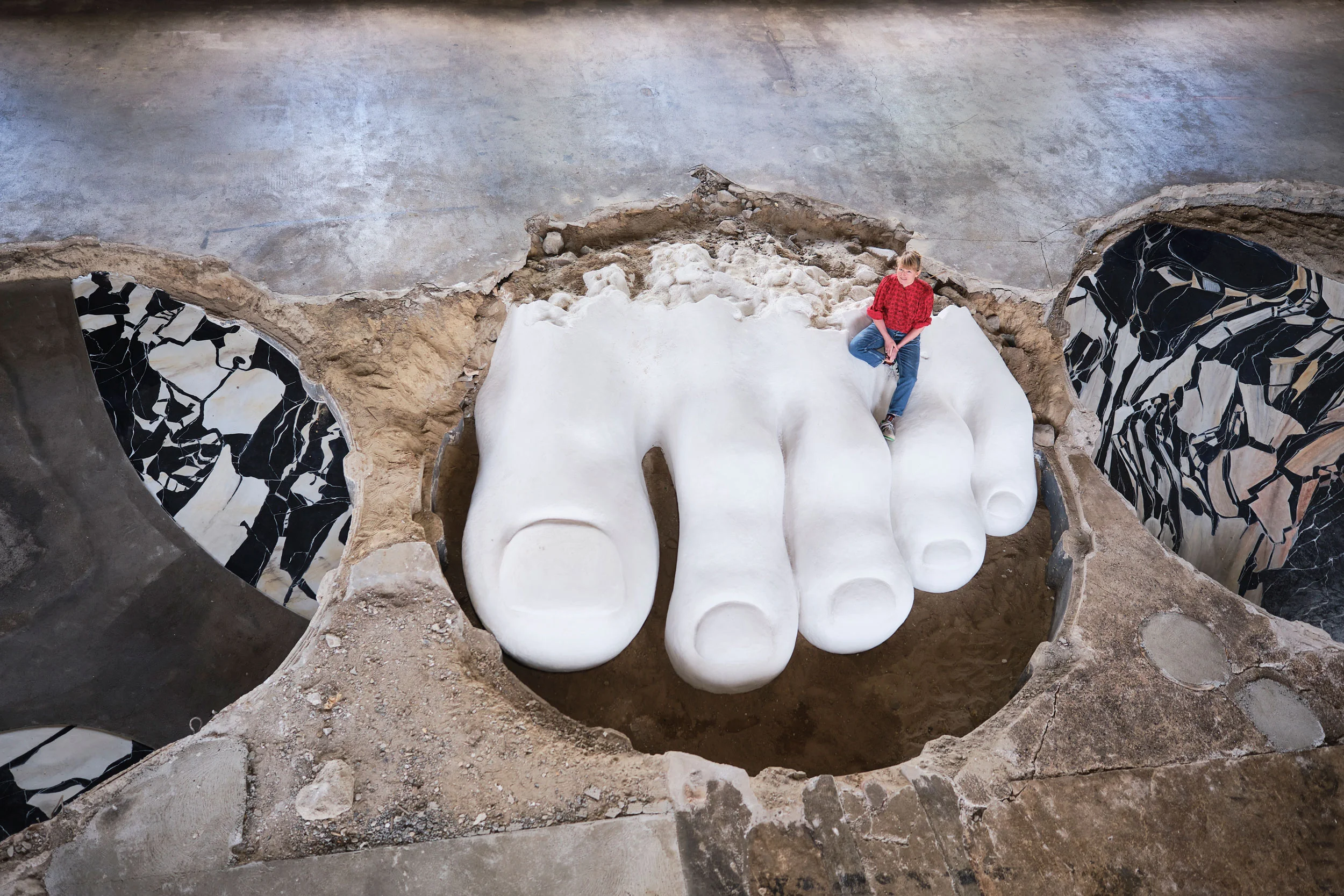 EarthdrivE. Valdemars Slot Art Foundation. Installation view. Photo by Davy Denke