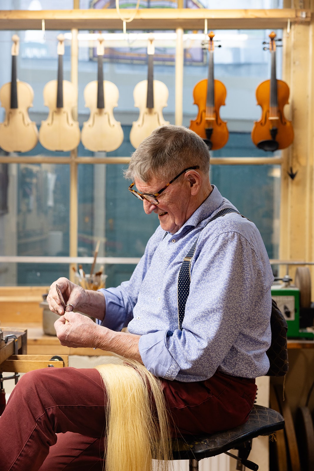 Vioolbouwer fotografie