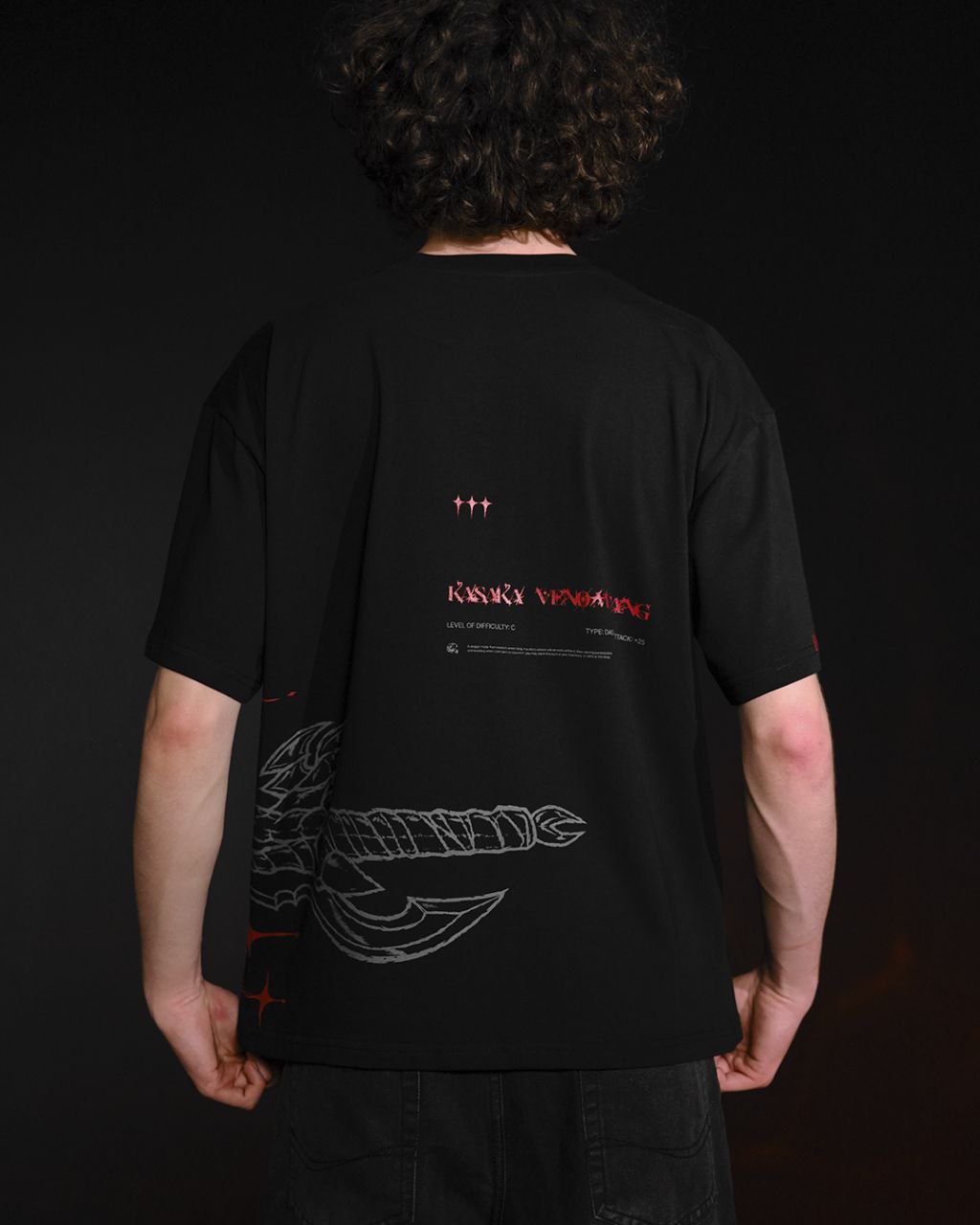 Venomous Blade / Kasaka’s Venom Fang - Solo Leveling Inspired Oversized Tee