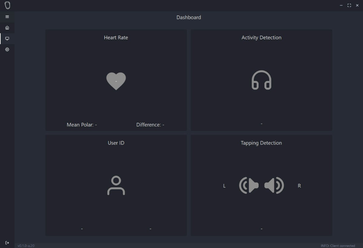 screenshot of Ohmic's modular software dashboard