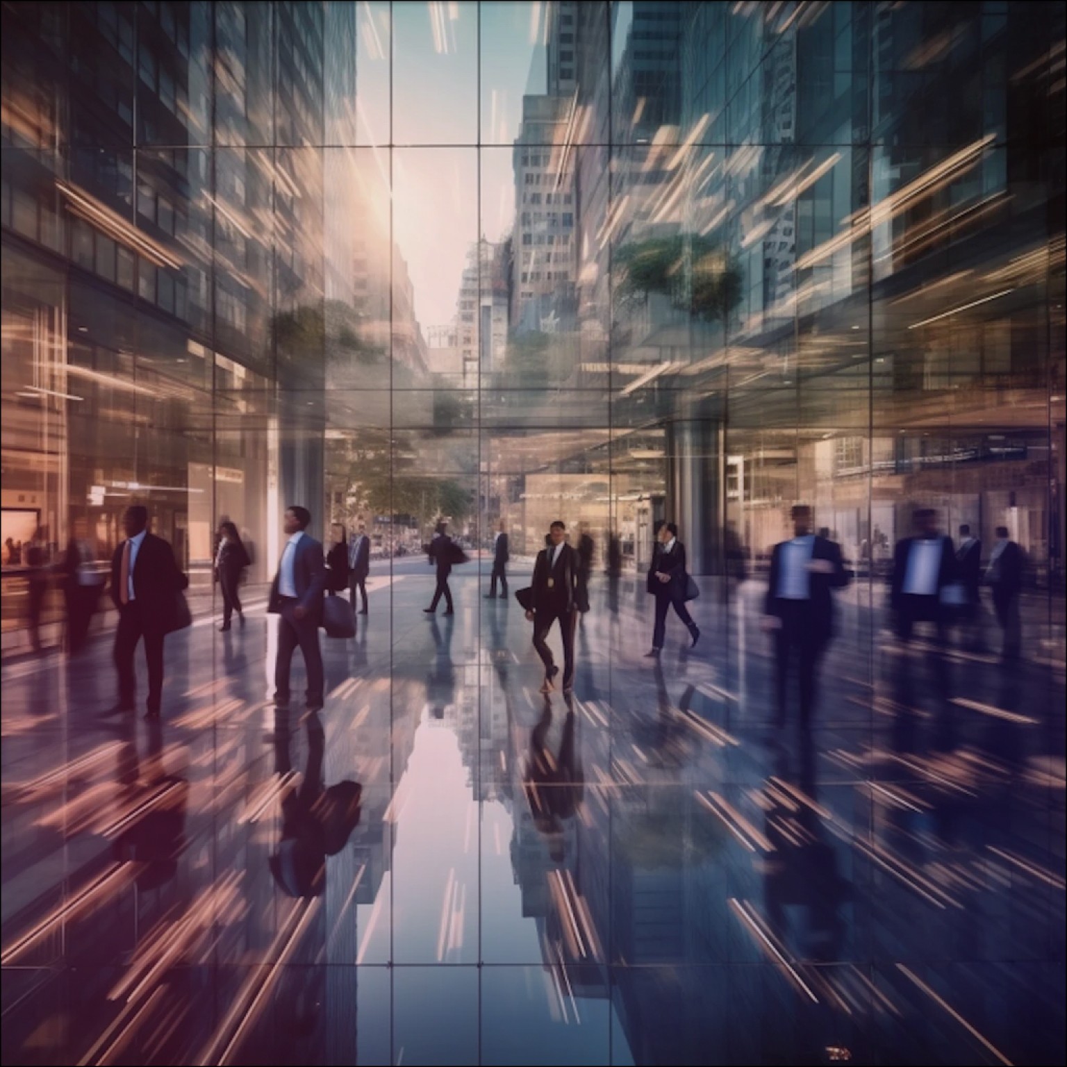 people walking on grey concrete floor during daytime