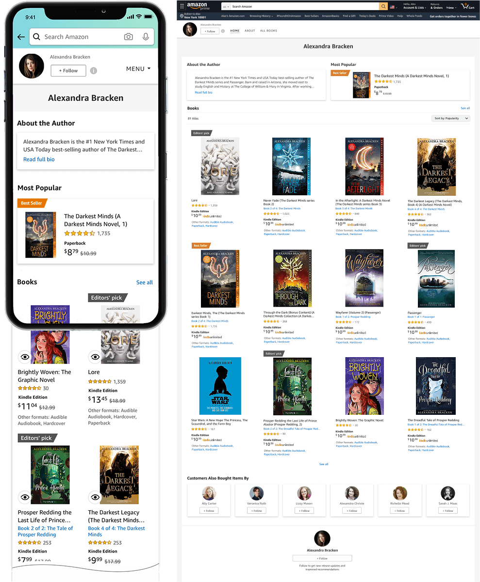 New Author Store