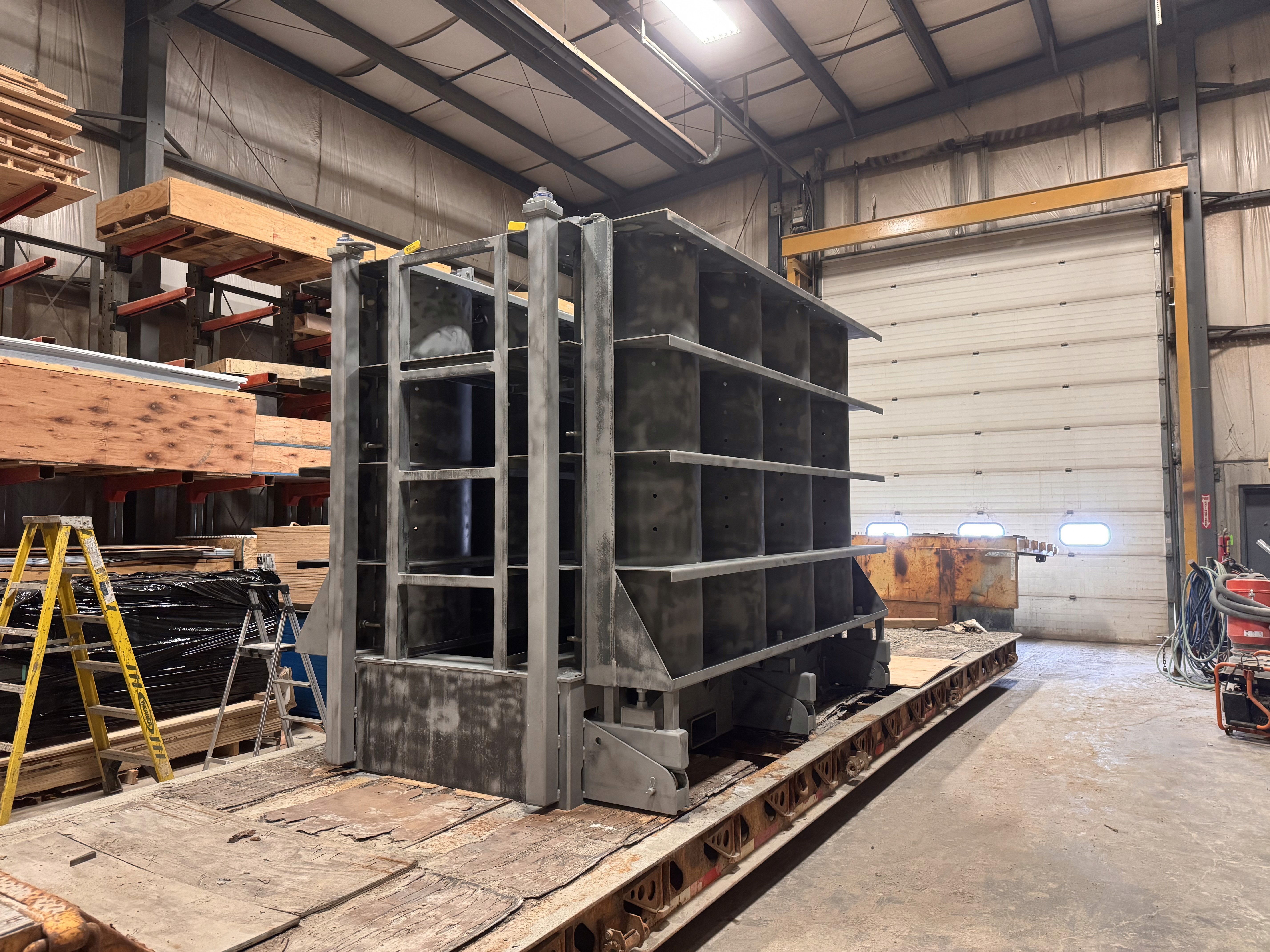 Industrial sandblasting by Rochester Sandblasting