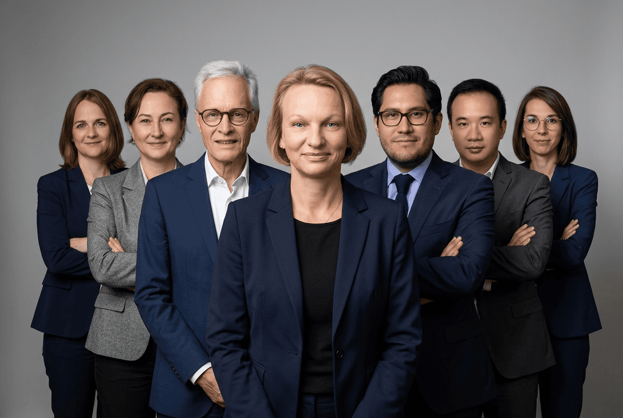 Senior-Beratungsteam in der Life-Science-Beratung mit interdisziplinärer Expertise