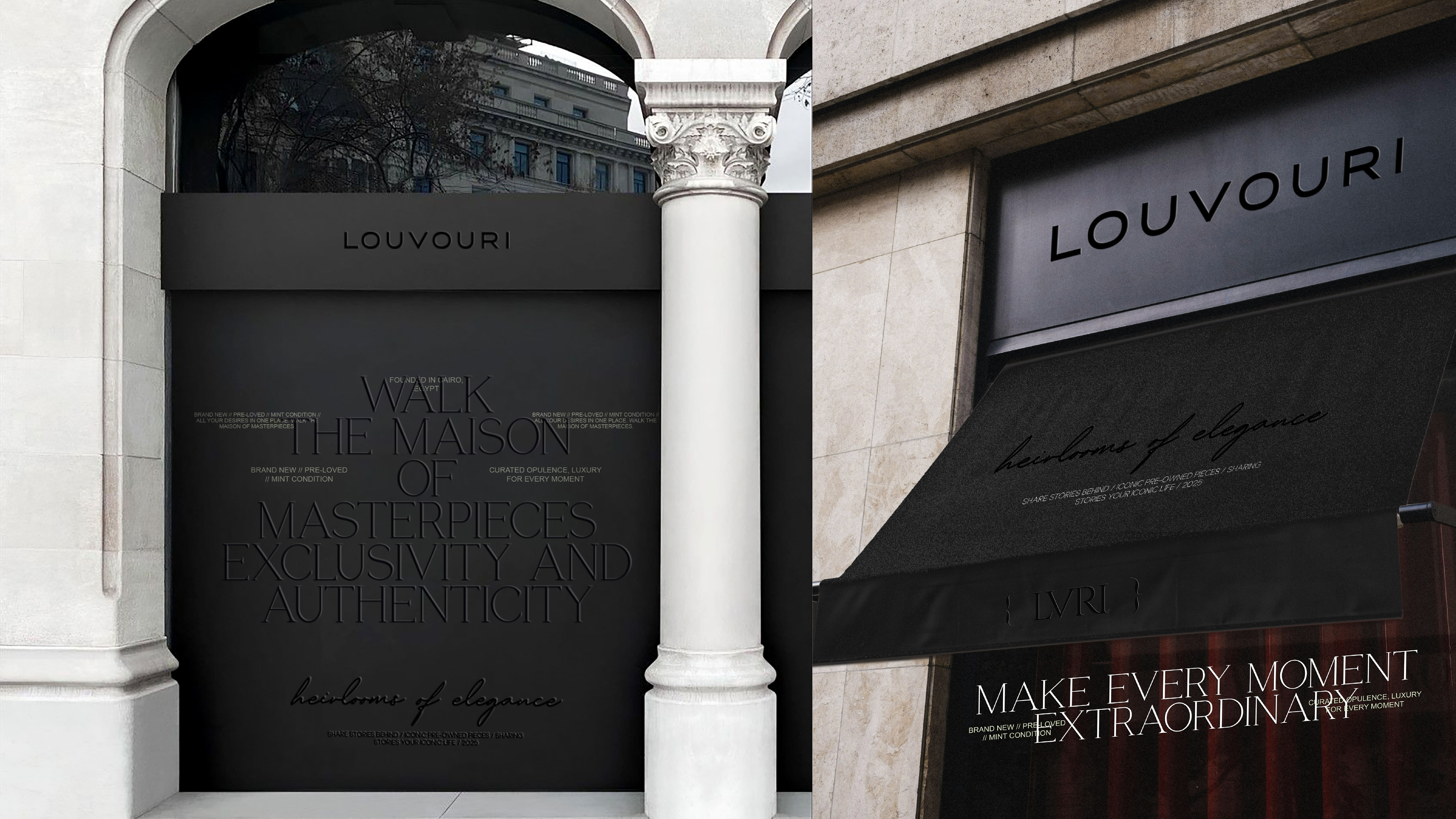 Louvouri, brand by LongeBlack