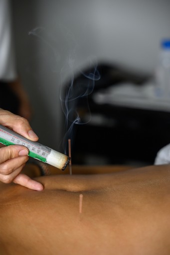 white oval shape with a black background