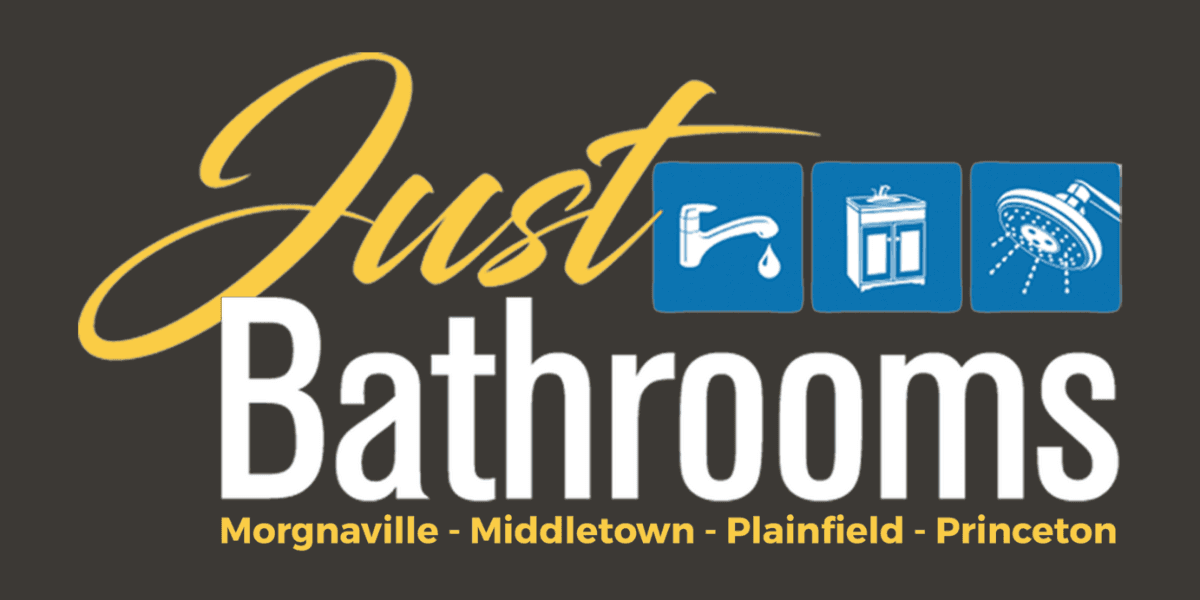 Logo for Just Bathrooms, a New Jersey-based company offering comprehensive bathroom remodeling services with expert design and installation.
