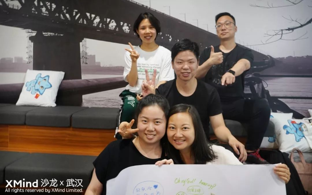 沙龙活动参与者合影