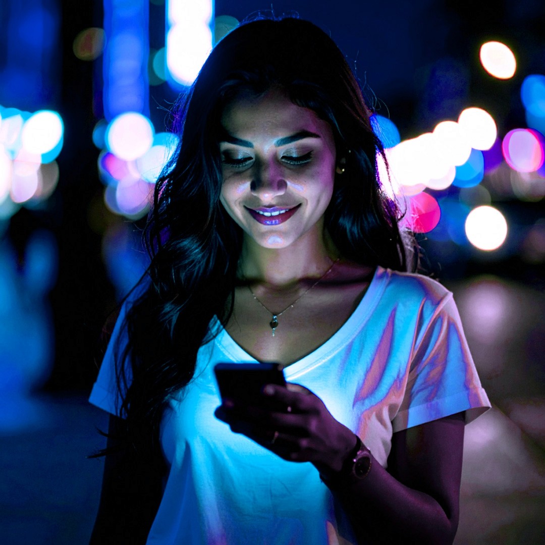 person holding black smartphone