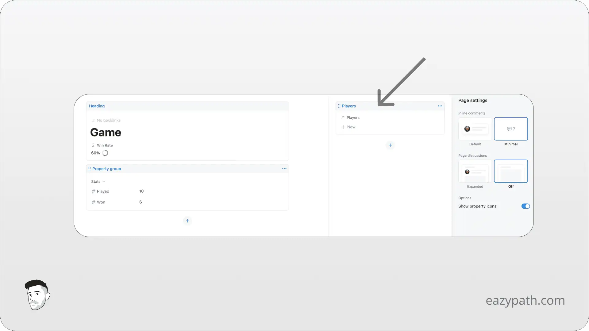 What Can You Customize on Layout of a Notion Page - Module On Panel