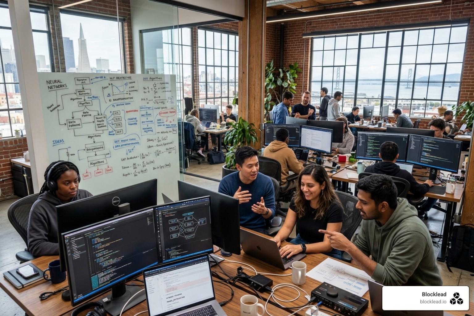 collaborative workspace in the San Francisco Bay Area - co-founding ai companies