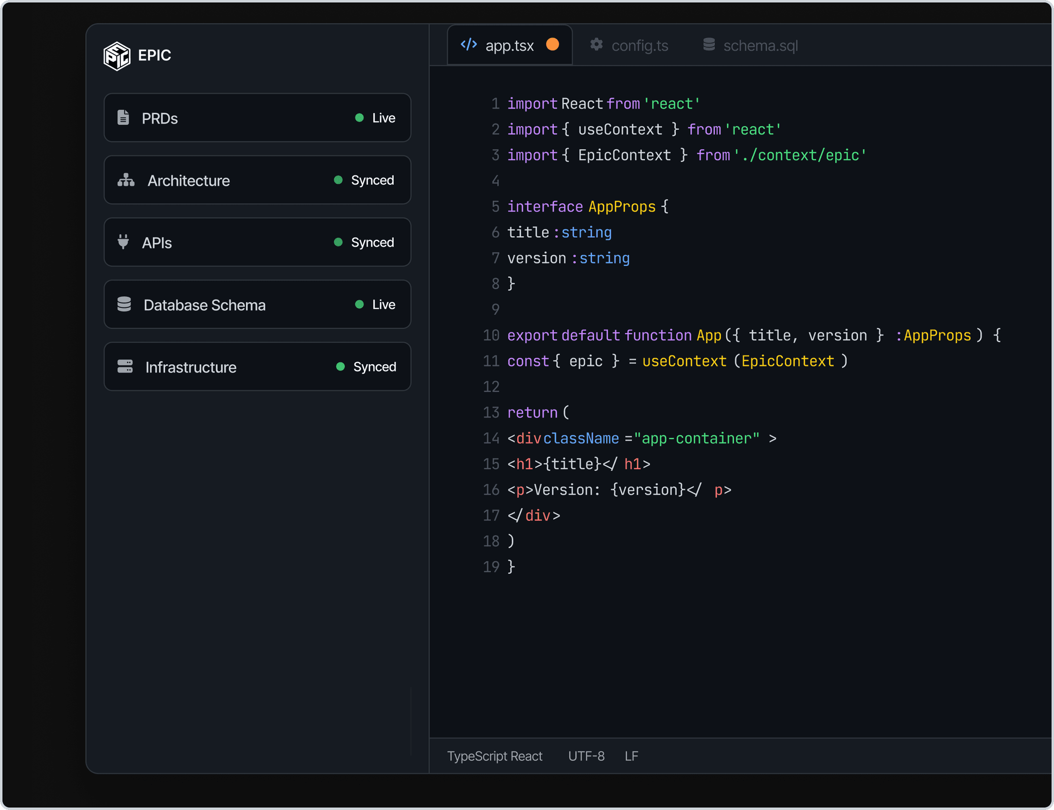 Epic inside of Cursor