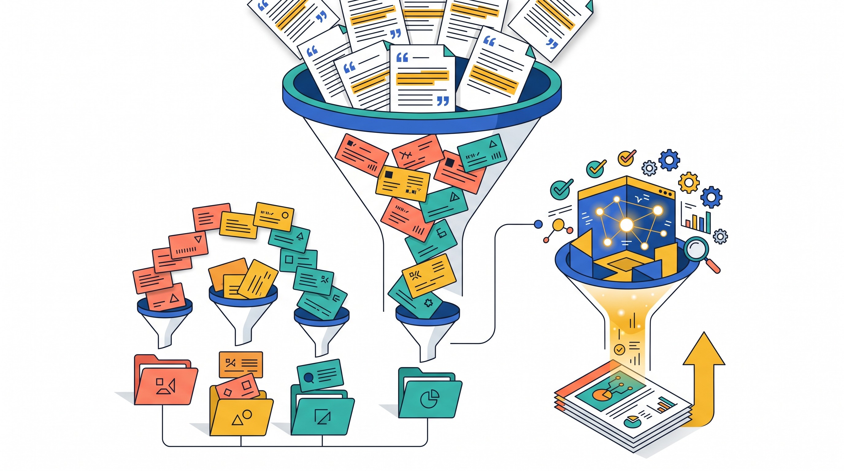 Interview excerpts to codes and tested themes diagram