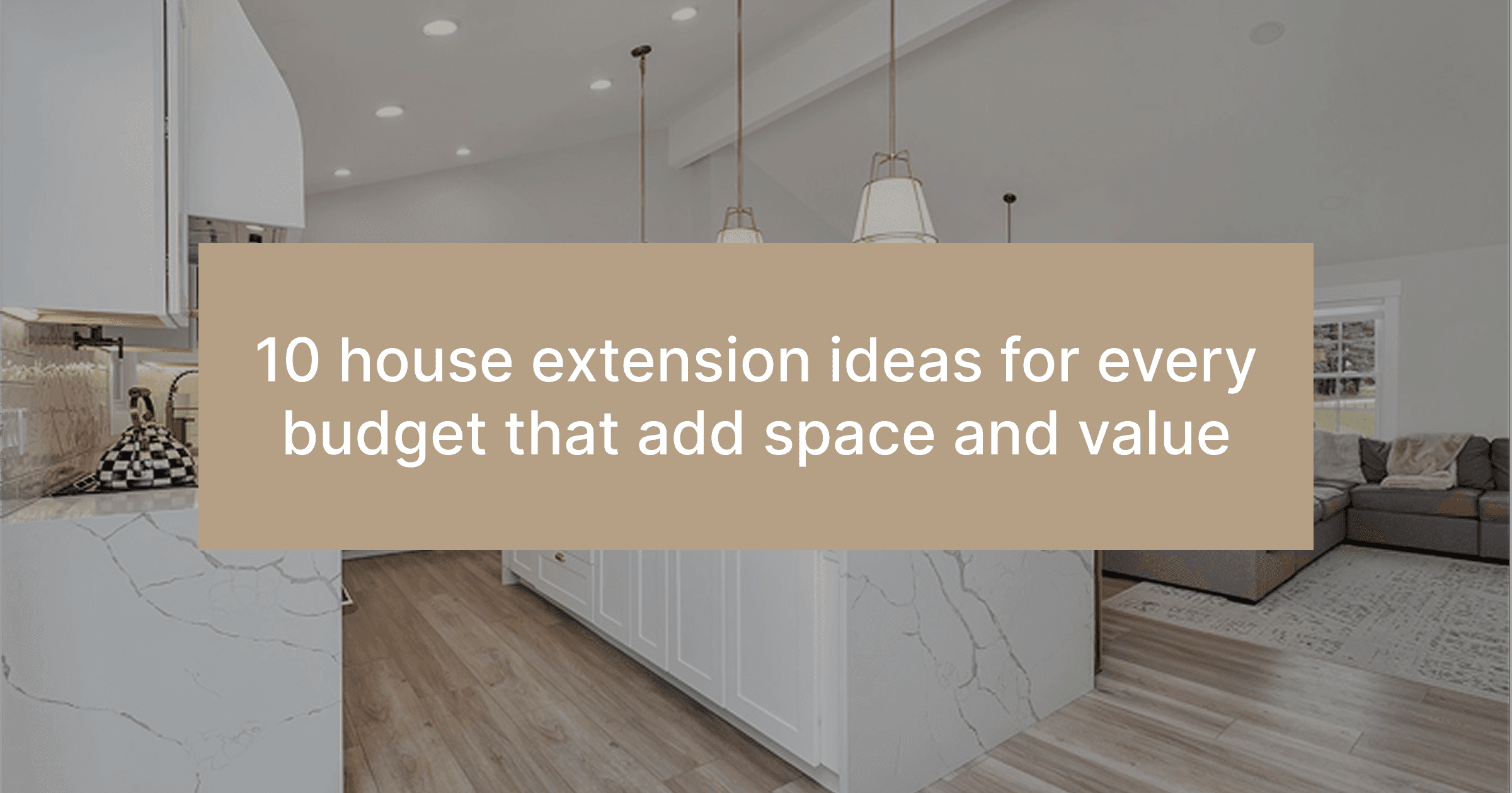 house extension ideas