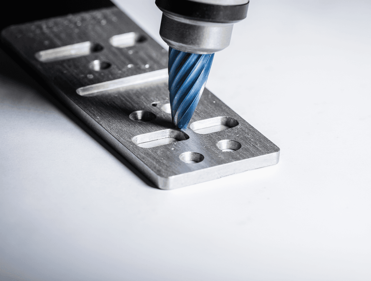 Computer monitor displaying CAD software