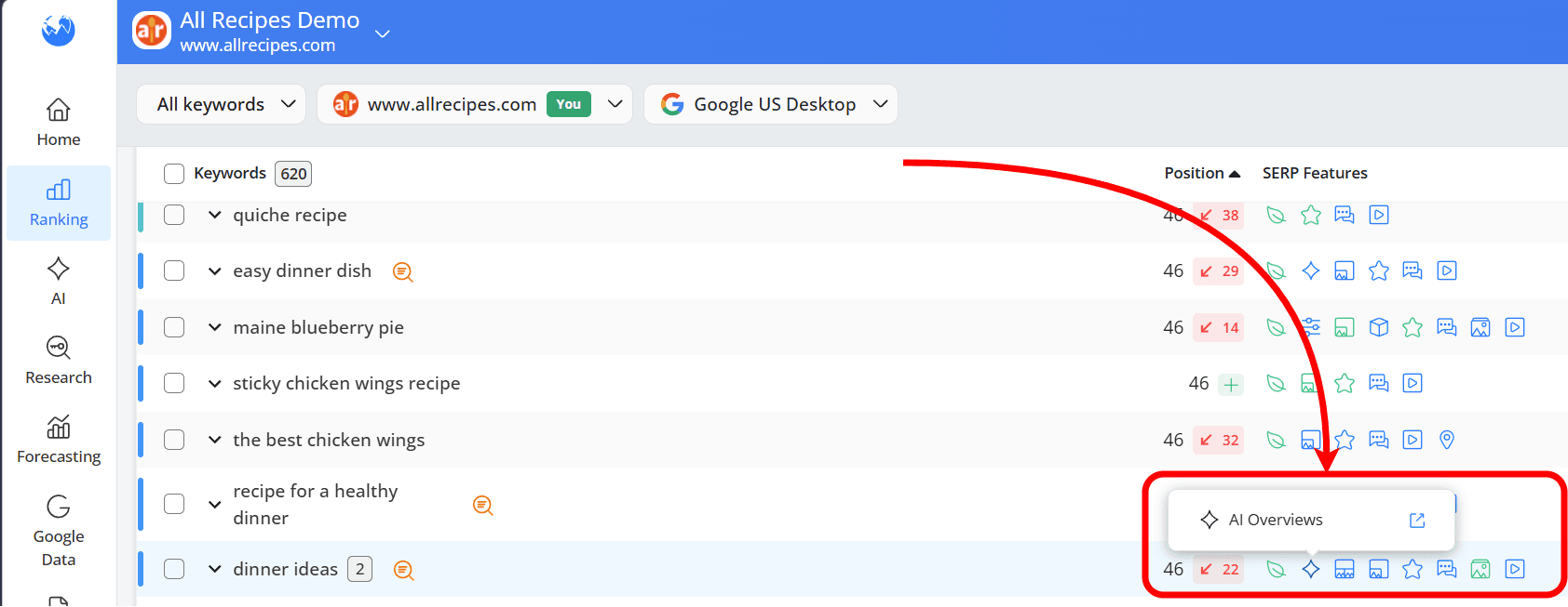 how-to-see-serp-features-you-are-ranking-in