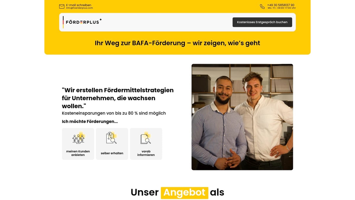 Bafa Förderung Guide 2026: Ihr Wegweiser zum Erfolg - Förderplus UG: Ihr Partner für BAFA-Fördermittel