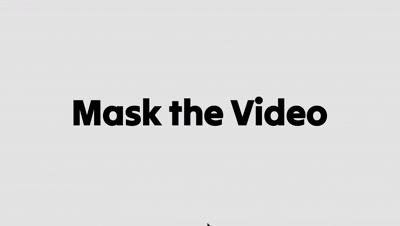 Video text masker in light theme