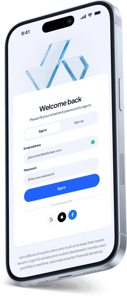 Create Account - Defichain Framer Template