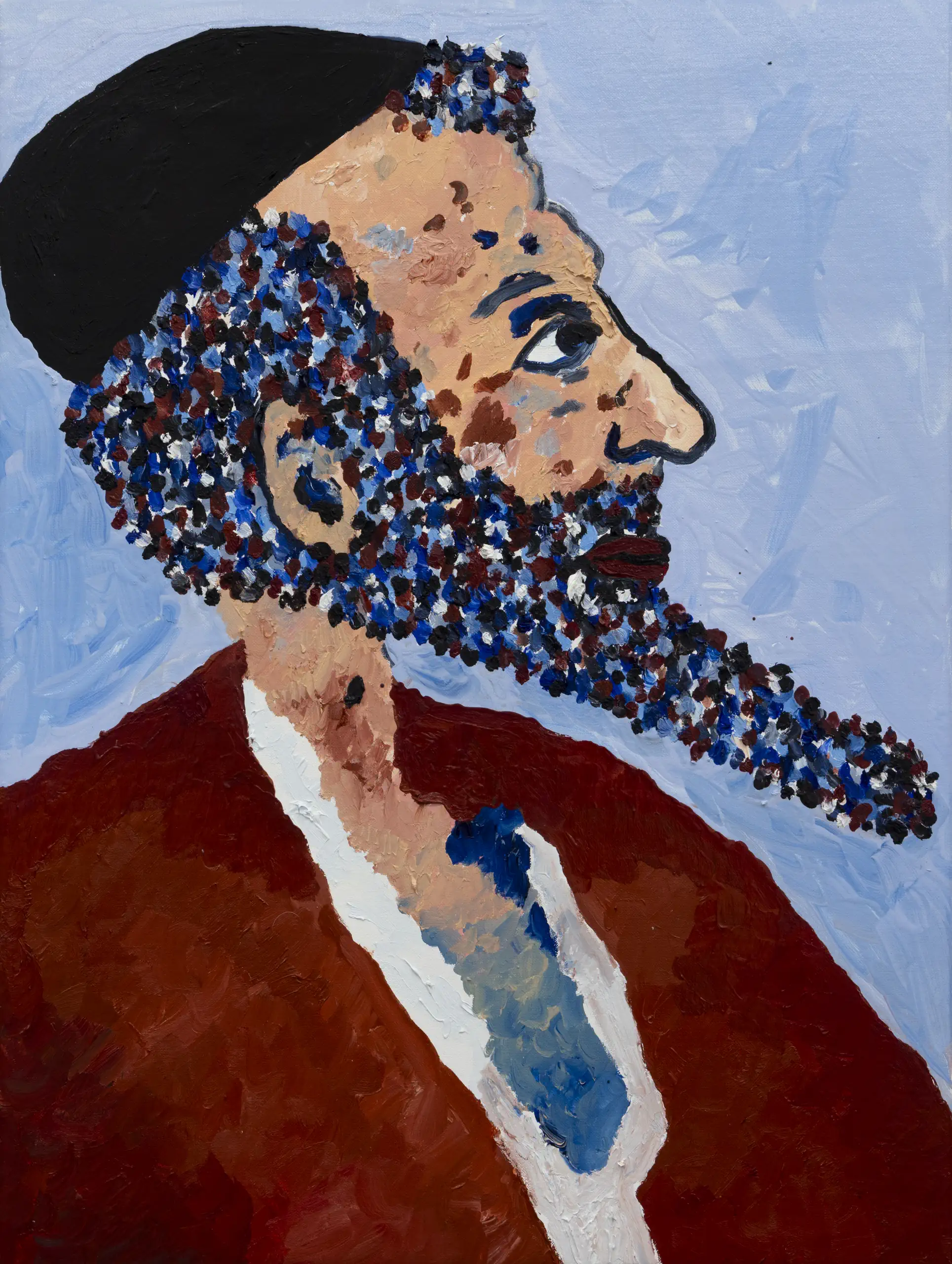 Rabbi with Pointy Beard, Joel Mesler