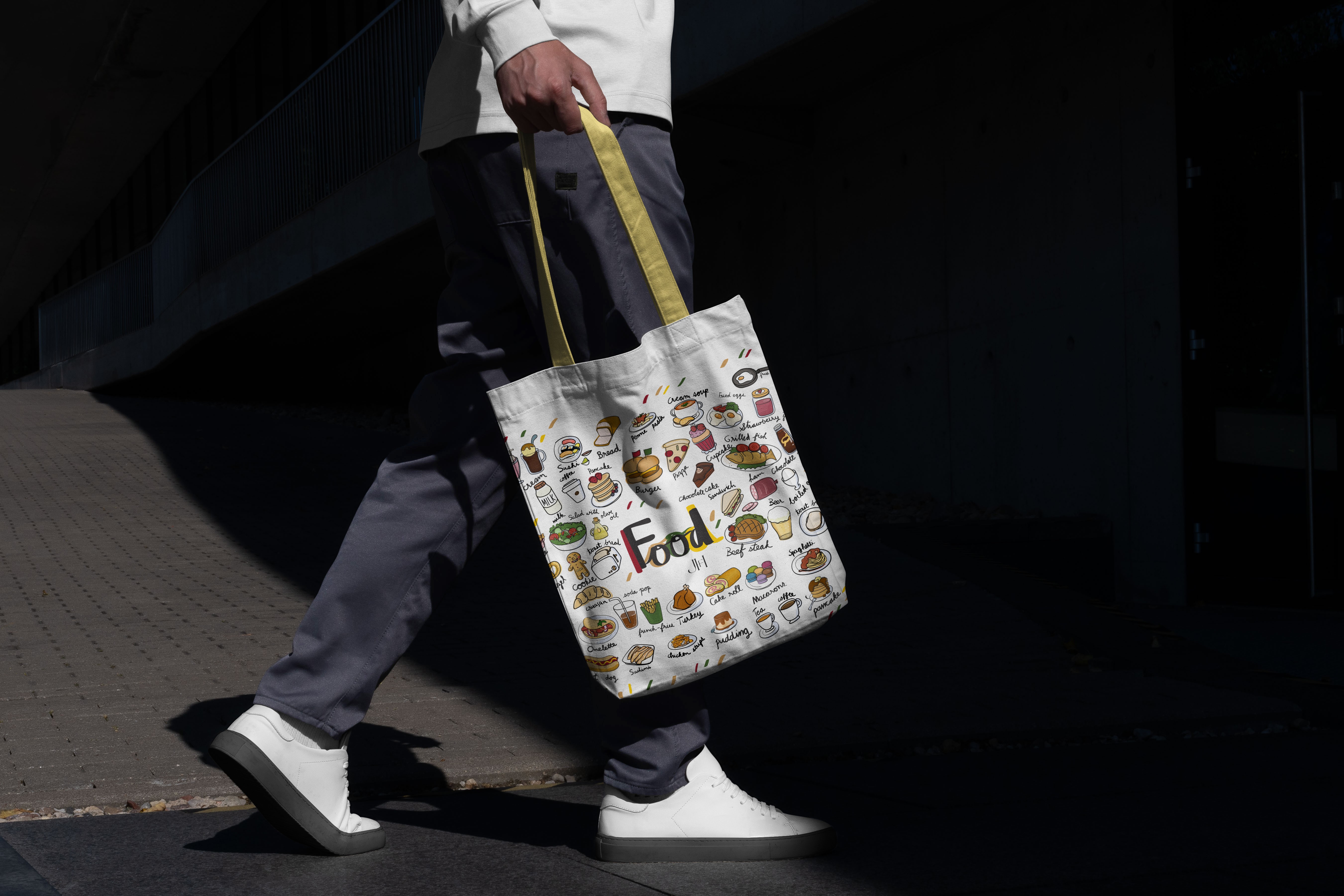 a black cellphone with a white letter on it