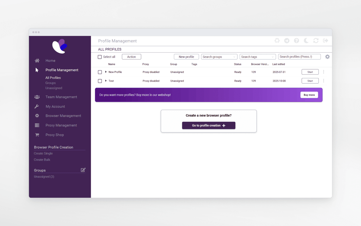 Incogniton Interface