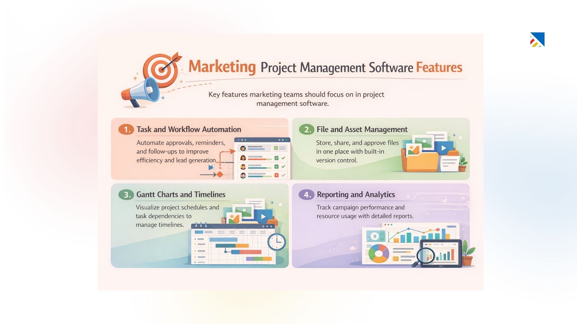 Key Features of Project Management Software for Marketing Teams