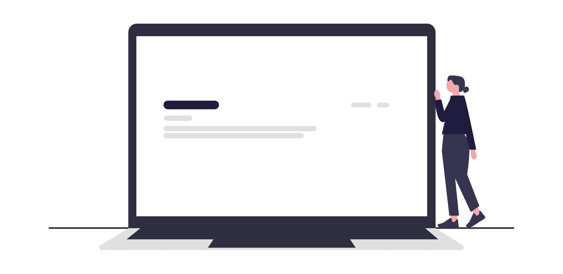 unDraw Illustration of user pasting a link's product