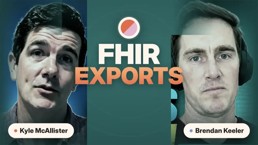 Trially branded title card: Bulk FHIR in the Real World Trially CEO Kyle McAllister Shares What Works