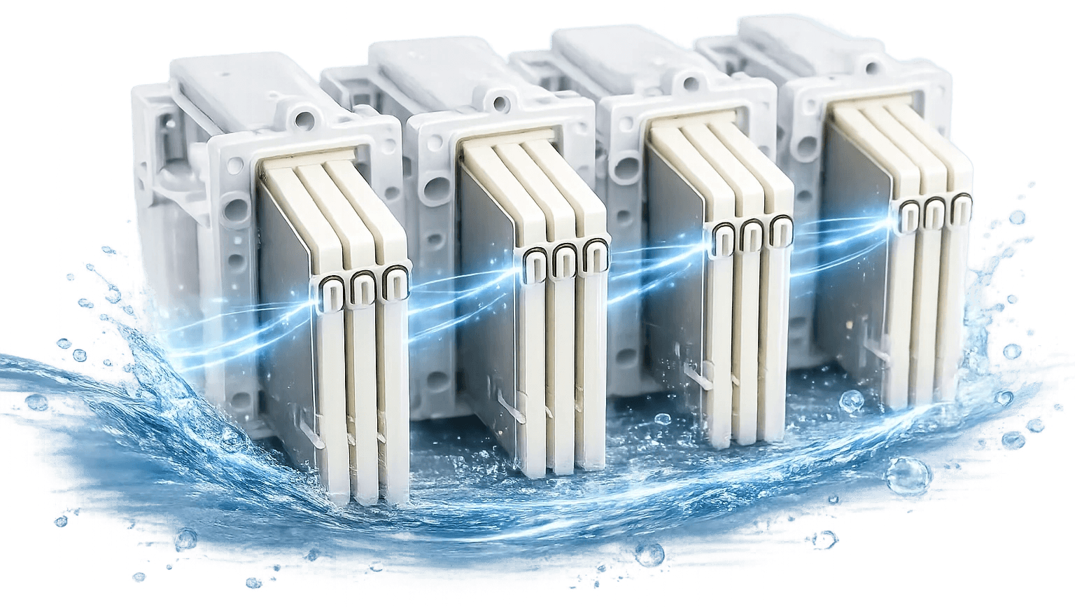 electrodes of ECAIA ionizer