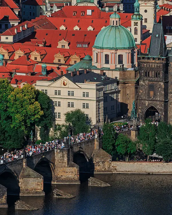 Historické centrum Prahy. Místo, odkud propojujeme aktivity a partnery v regionech.