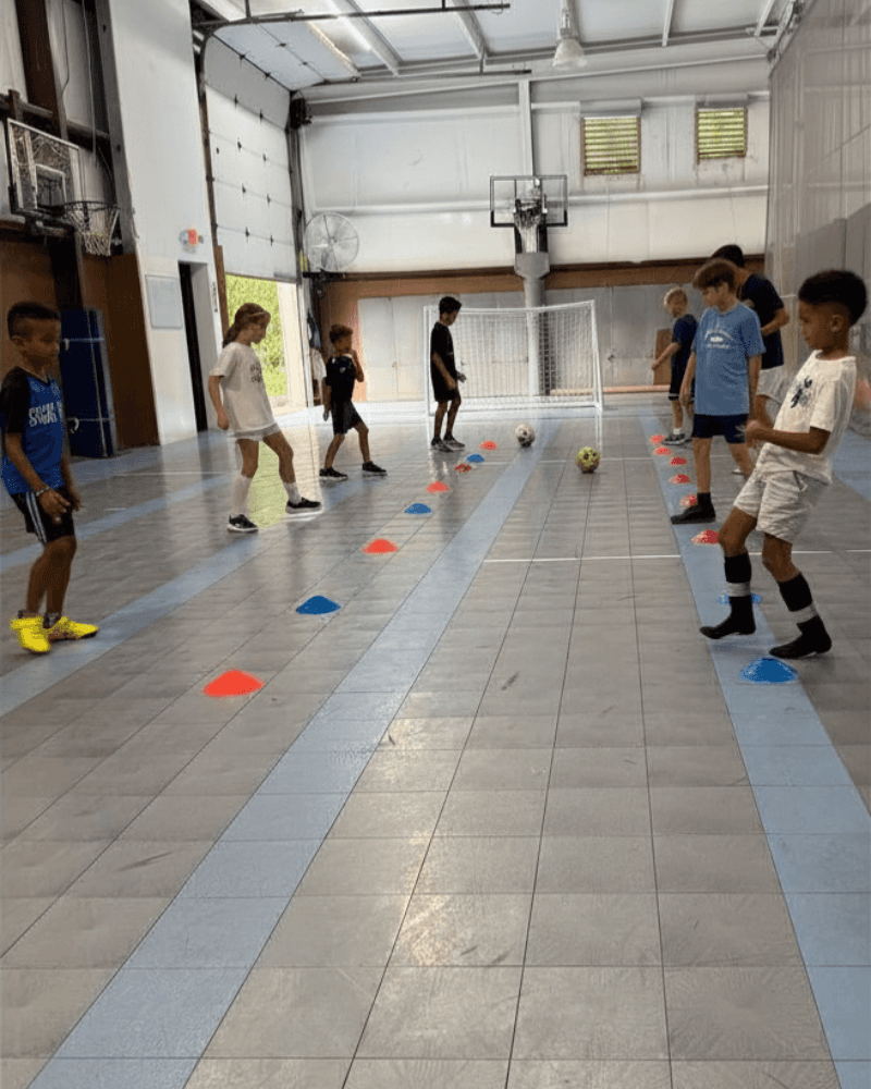 Kids soccer classes at SportPlus Academy Indian Trail NC