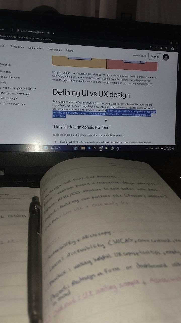 rersearching about UI/UX
