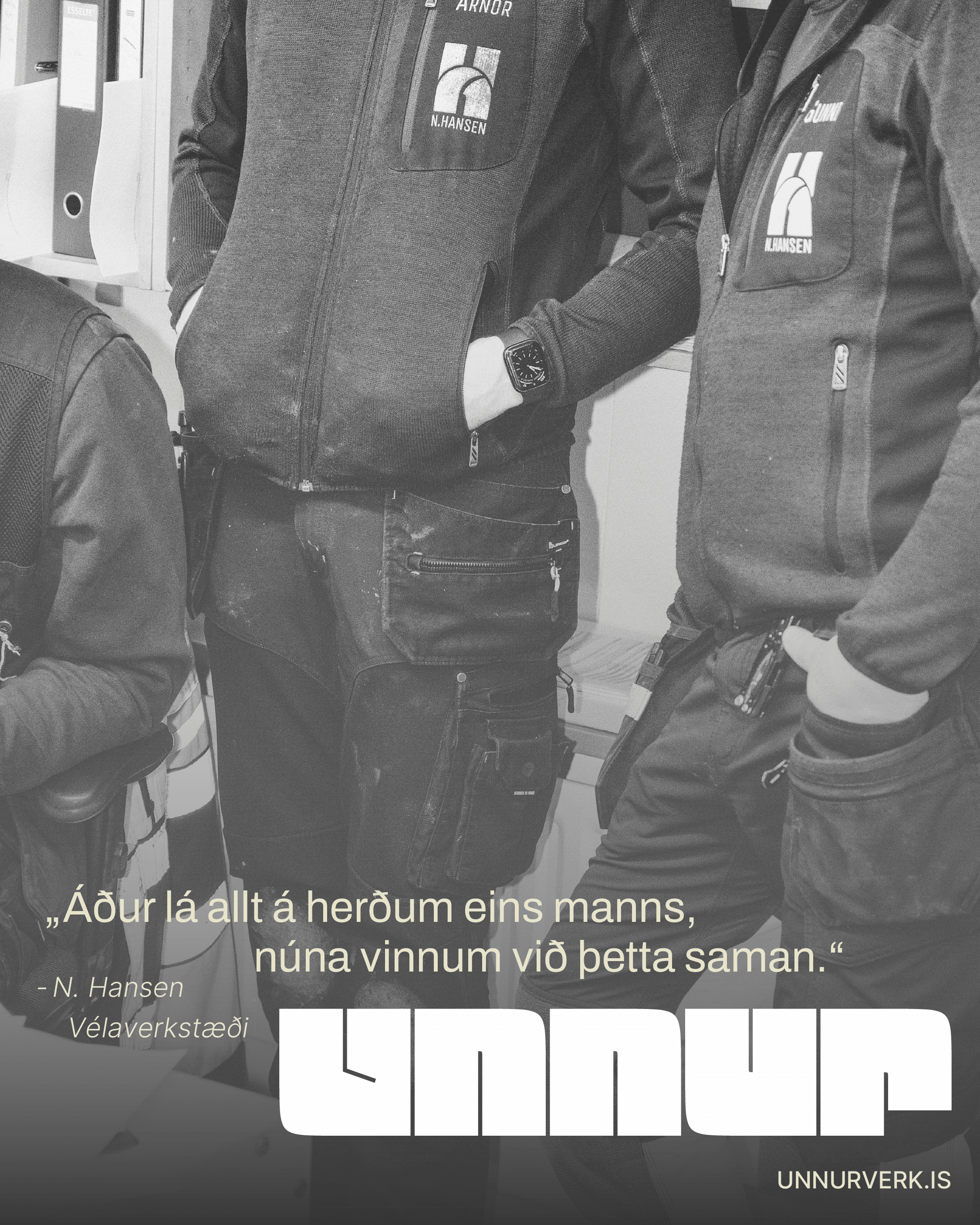 Verkstæðisteymi N. Hansen