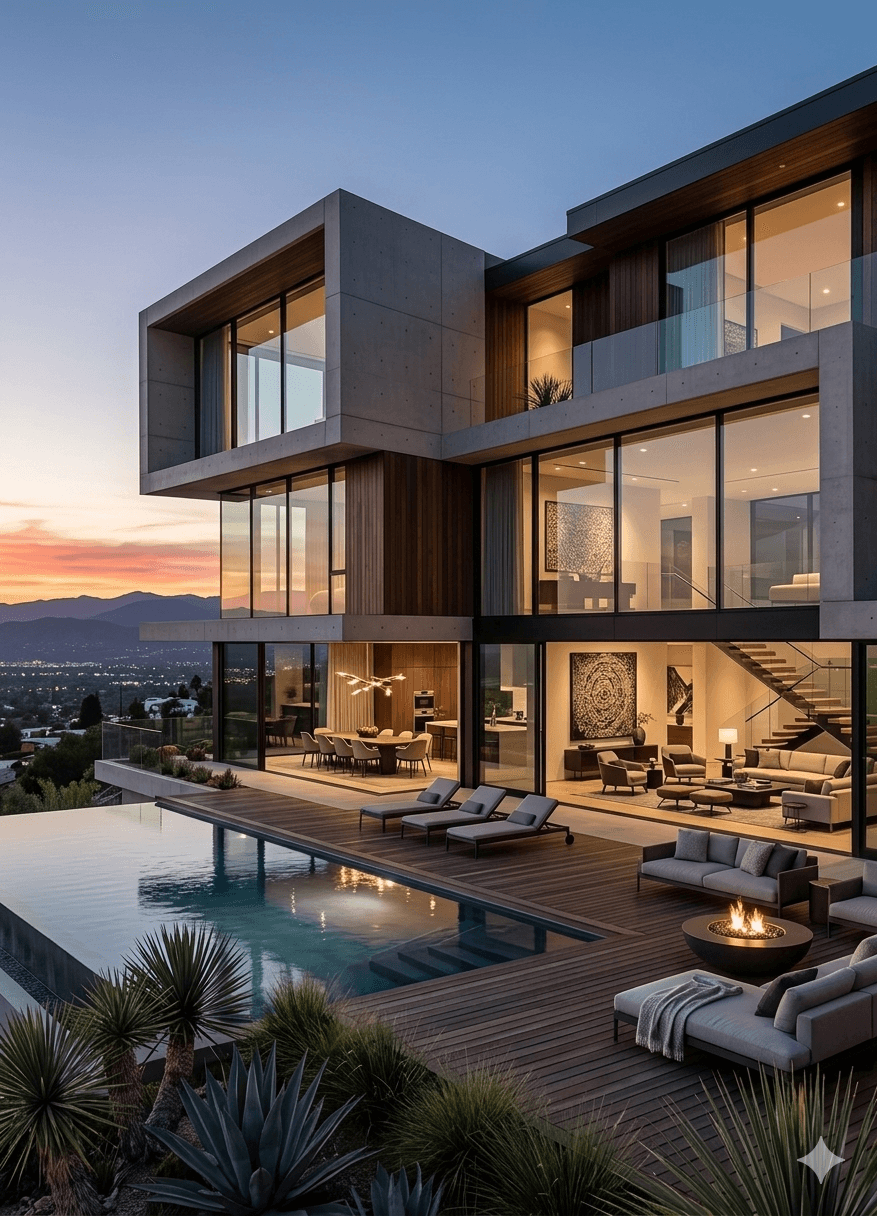sunlit empty room with wooden floors