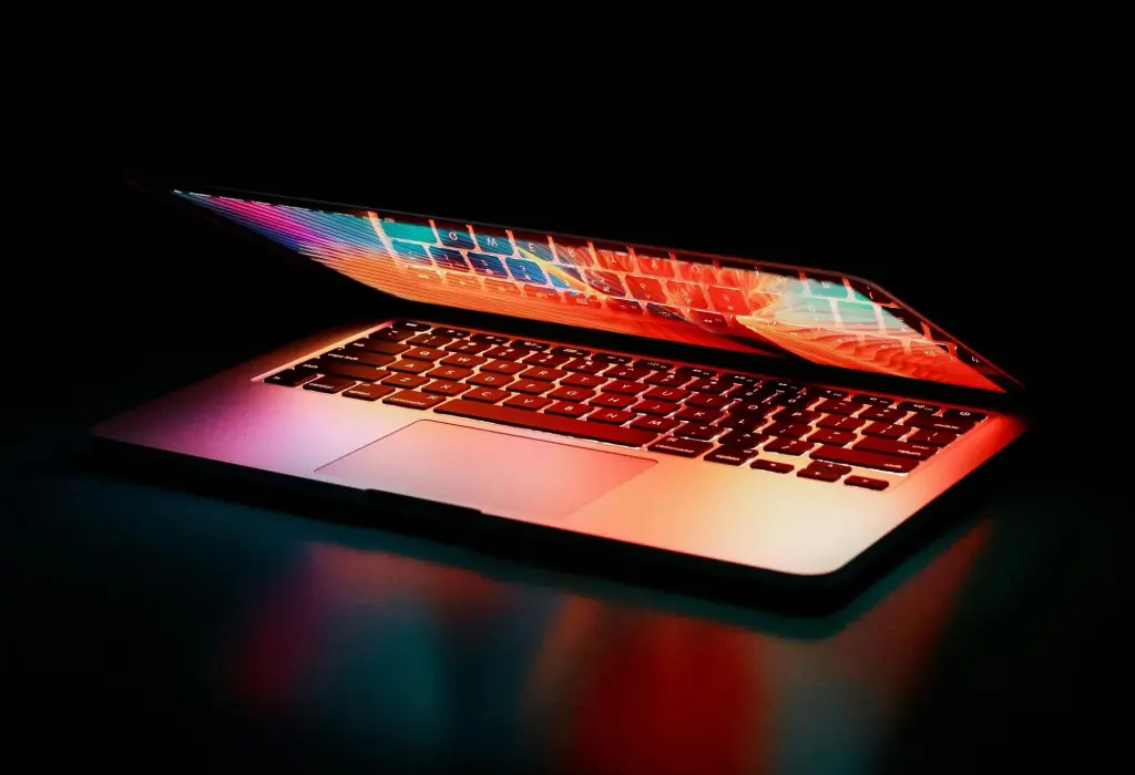 Woman Using Laptop