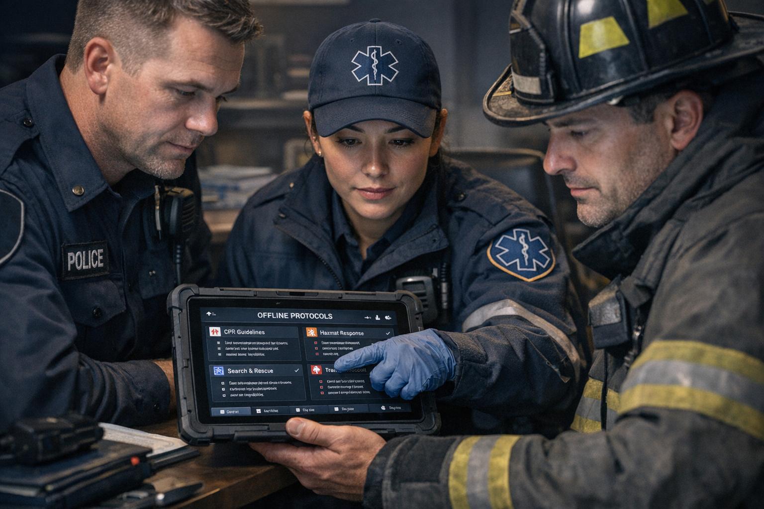 Why Offline Policy Access Matters for First Responders