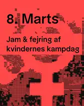Rytmisk Center 8 March jam poster