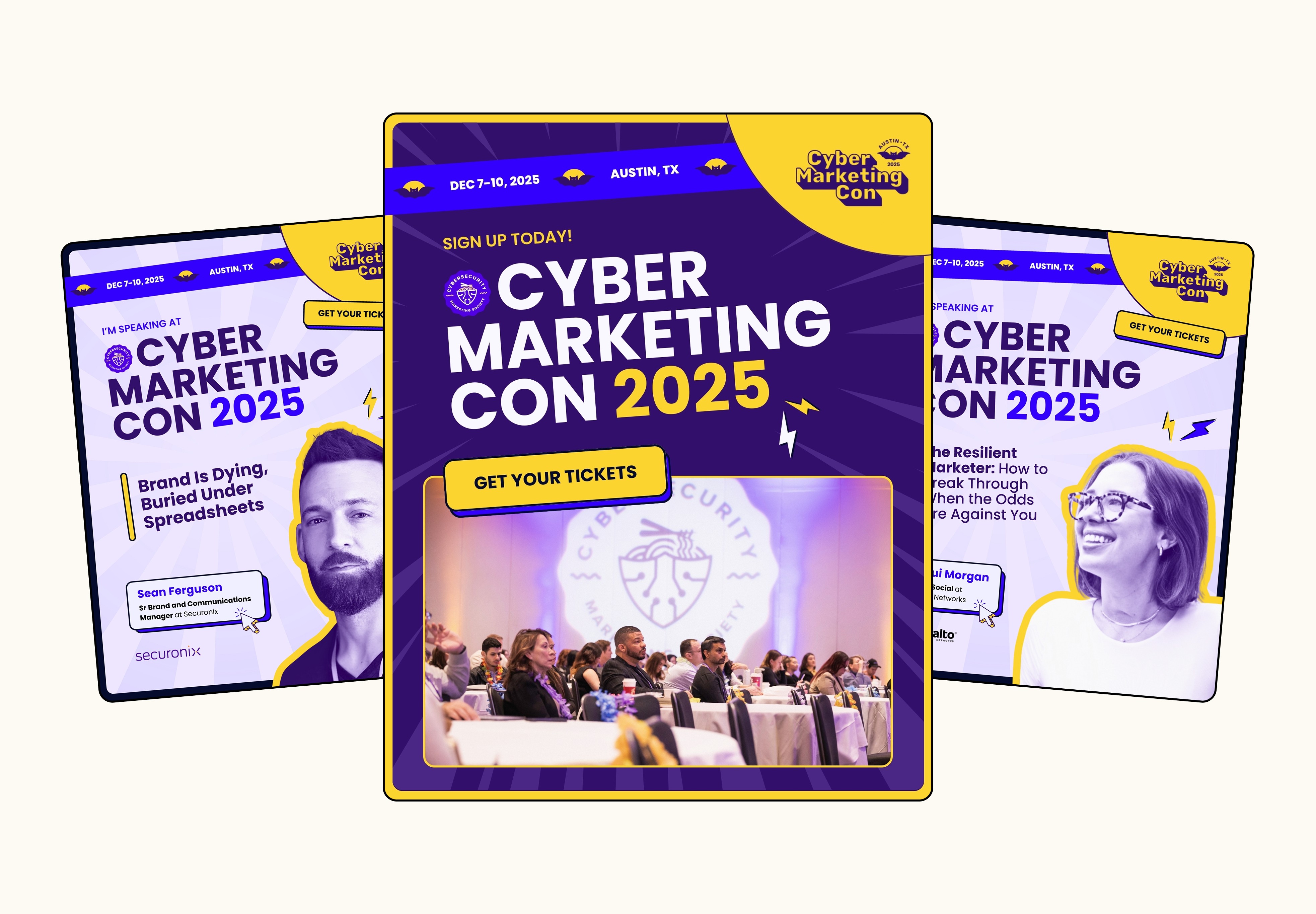 Cyber Marketing Society x DesignSpace - Cyber Marketing Design Case Study